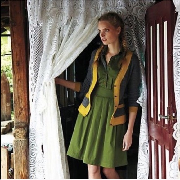 Anthropologie - Charlie & Robin - Felted Colorbar Sweater Grandpa Sweater Sz S - Picture 3 of 12